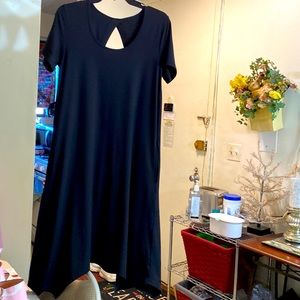 long maxi dress up to the knees,